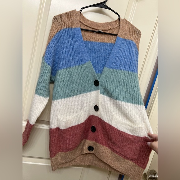 Oversized American Eagle Cardigan - Picture 1 of 6